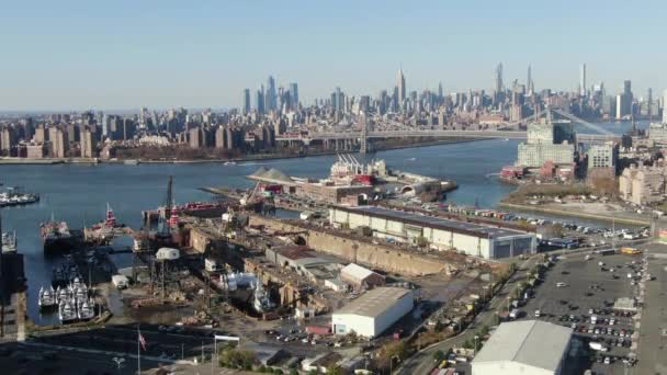 Brooklyn Navy Yard 2020 — Stock video