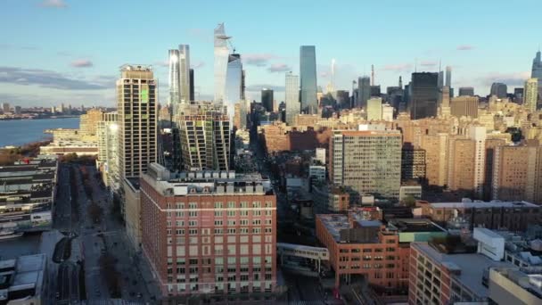 Williamsburg Bridge Brooklyn — стоковое видео