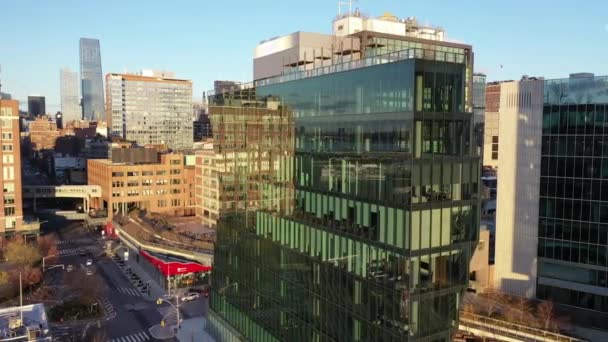 Williamsburg Bridge Brooklynu — Stock video