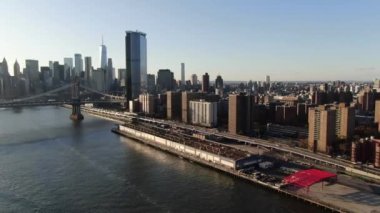 Williamsburg Köprüsü 'nden Brooklyn' e