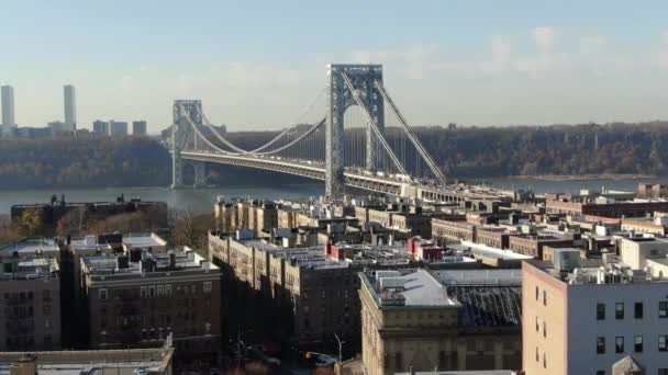Williamsburg Bridge Brooklyn — Vídeo de Stock