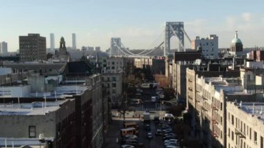 Williamsburg Köprüsü 'nden Brooklyn' e