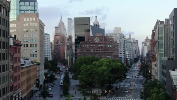 Williamsburg Bridge Nach Brooklyn — Stockvideo