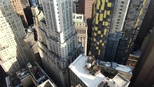 Financial District Nyc Estate 2020 — Video Stock