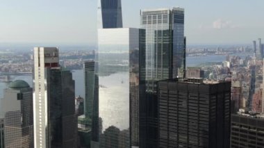 Şehir merkezi, Finansal Bölge, NYC, 2020 Yazı