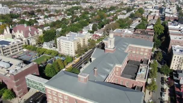 Letectví Flatbush Brooklyn College — Stock video