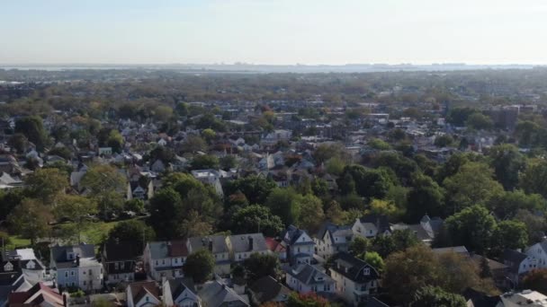 Aerial Flatbush Brooklyn — Wideo stockowe