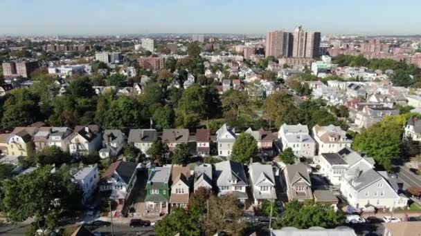 Aerial Flatbush Brooklyn — Wideo stockowe