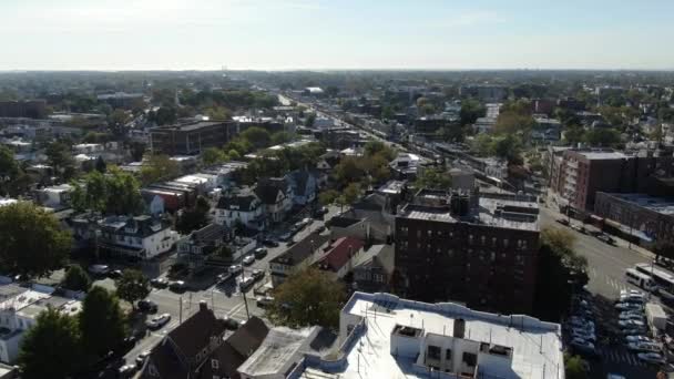 ブルックリンのフラットブッシュの空中 — ストック動画