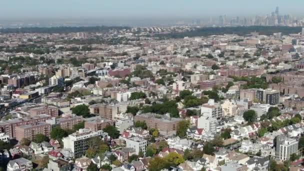 Aerial Flatbush Brooklyn — Stockvideo