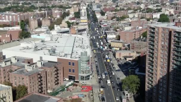 Aerial Flatbush Brooklyn — Stockvideo