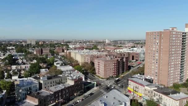 Вид Бруклінського Коледжу — стокове відео