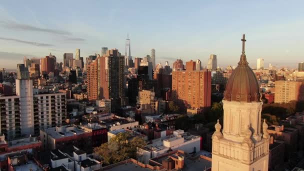 Východ Slunce Lower East Side — Stock video