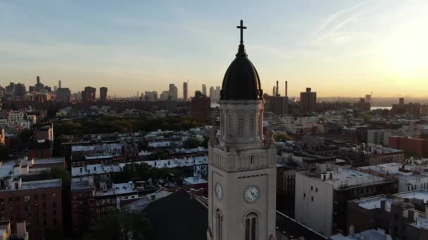 Sonnenaufgang Der Lower East Side — Stockvideo