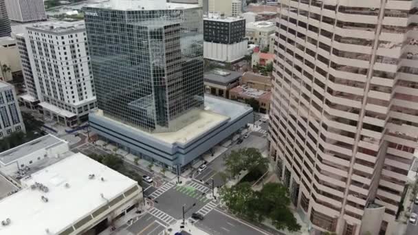 Ybor City Aerial 2020 — Stok Video