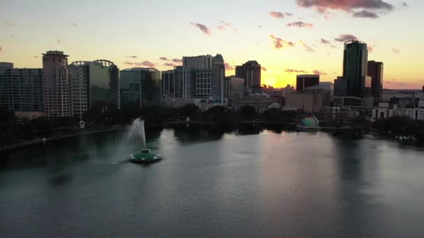 Ybor City Drone Aéreo — Vídeo de stock