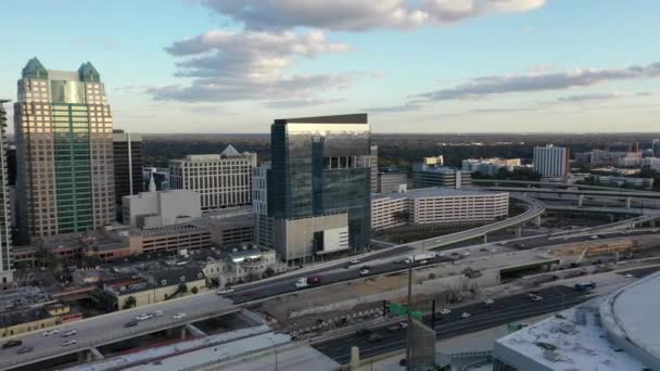 Ybor City Aerial Drone — Stockvideo