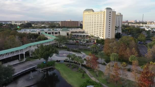 Ybor City Aerial Drone — стокове відео