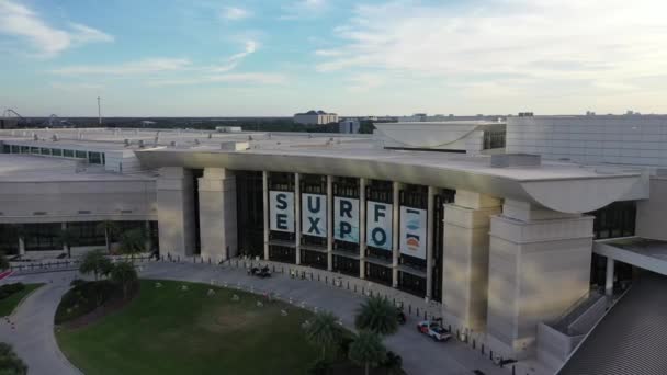 Ybor City Drone Aéreo — Vídeo de stock