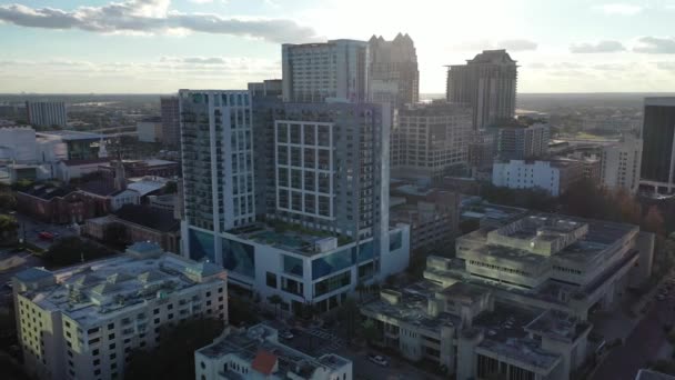 Downtown Orlando Sunset 2020 — ストック動画