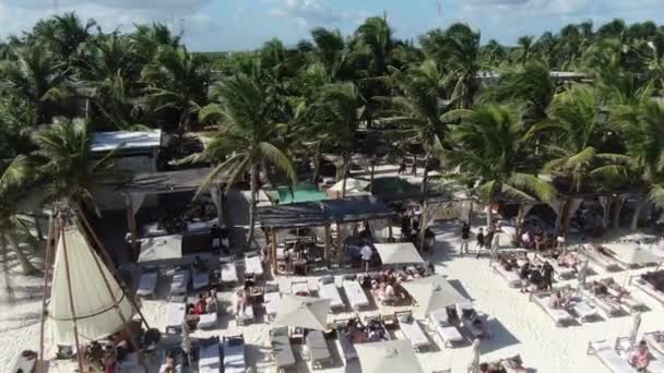 Tulum Mexico 2020 Pandemic — Stockvideo