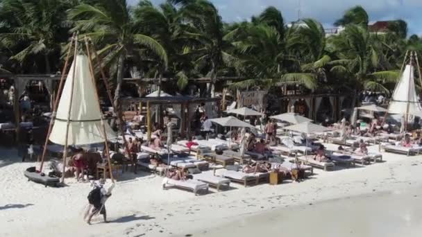 Tulum México 2020 Pandemia — Vídeo de Stock