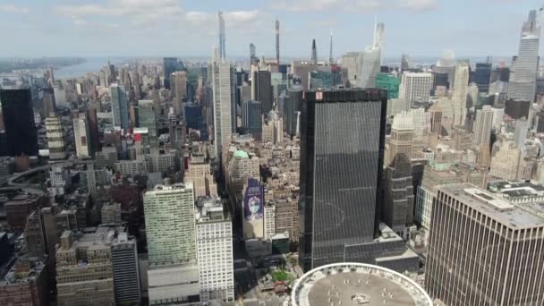 Antenne Des Madison Square Garden — Stockvideo