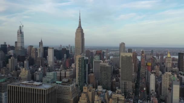 34Th Street Nyc Aerial 2020 — Stockvideo