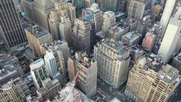 34Th Street Nyc Aerial 2020 — Stockvideo