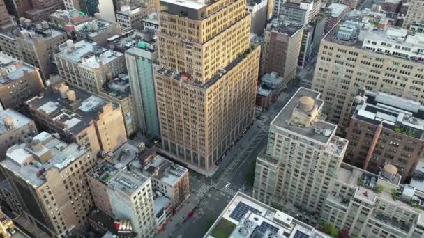 Fashion District Nyc Aerial 2020 — Wideo stockowe