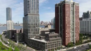 Jersey City, New Jersey 'in Hava Görüntüleri