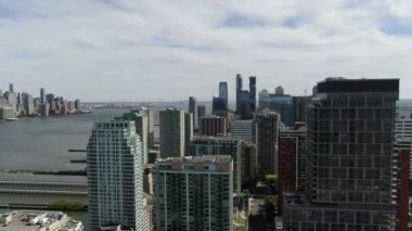 Jersey City, New Jersey 'in Hava Görüntüleri