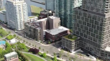 Jersey City, New Jersey 'in Hava Görüntüleri