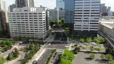 Jersey City, New Jersey 'in Hava Görüntüleri