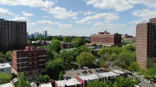 Aerial Queens Boulevard Nyc Coronavirus 2020 — Stock Video