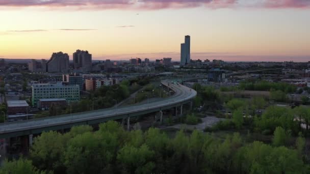 Jersey City Aerial 2020 202 — стоковое видео