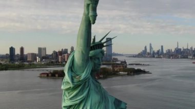 Özgürlük Heykeli Havadan 2020 Zoom