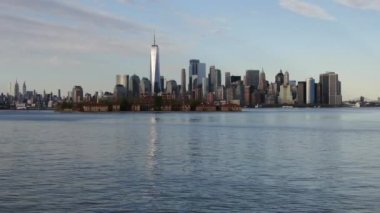 Coronavirus 2020 sırasında New York City Skyline