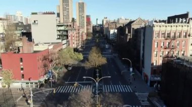 NYC Şehir Merkezi hava görüntüsü