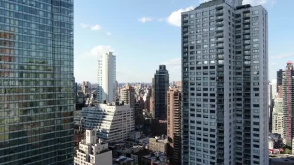 Midtown East Nyc Während Des Coronavirus Ausbruchs April 2020 — Stockvideo