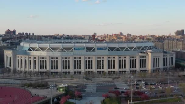 Yankee Stadium Bronx New York Covid Lockdown — 图库视频影像