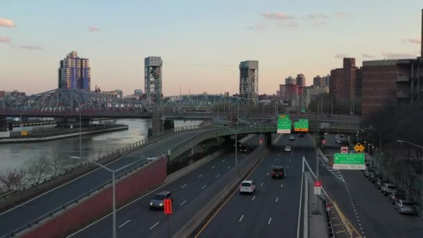 Bronx New York Covid Lockdown — Stockvideo