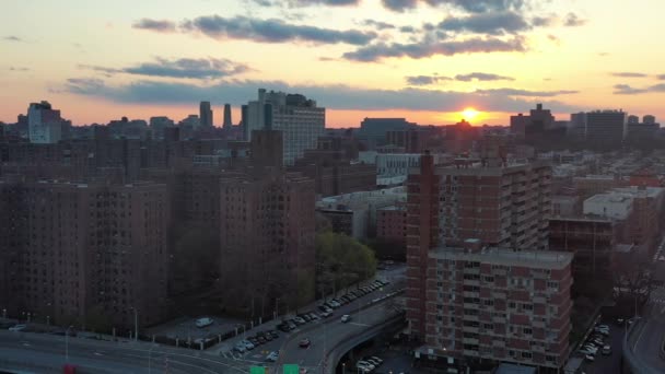 Bronx New York Selama Penguncian Covid — Stok Video