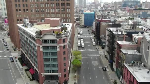 Das Roxy Lower Manhattan Nyc Während Des Coronavirus Ausbruchs März — Stockvideo