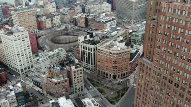 Lower Manhattan Nueva York Durante Brote Del Coronavirus Marzo 2020 — Vídeos de Stock