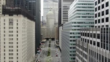 NYC Şehir Merkezi hava görüntüsü