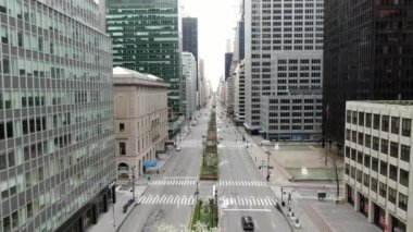 NYC Şehir Merkezi hava görüntüsü