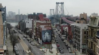 Williamsburg Köprüsü, Brooklyn Coronavirus Salgını sırasında (Mart 2020)