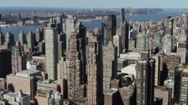 Coronavirus salgını sırasında şehir merkezi New York, Mart 2020