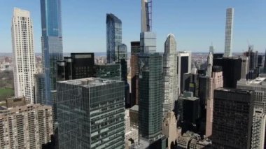Coronavirus salgını sırasında şehir merkezi New York, Mart 2020